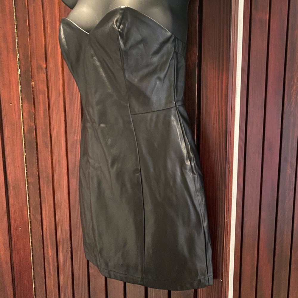 Nasty Gal Pleather Minidress